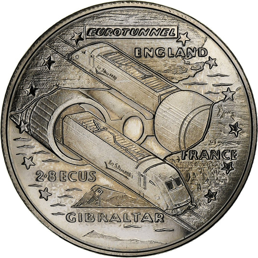 Gibraltar,
Elisabeth II.,
2,8 Ecu