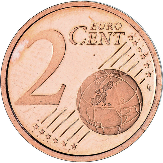Deutschland,
2 Euro-Cent,
2018