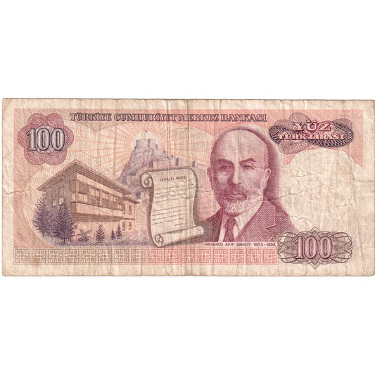 Truthahn,
100 Lira,
14.01.1970