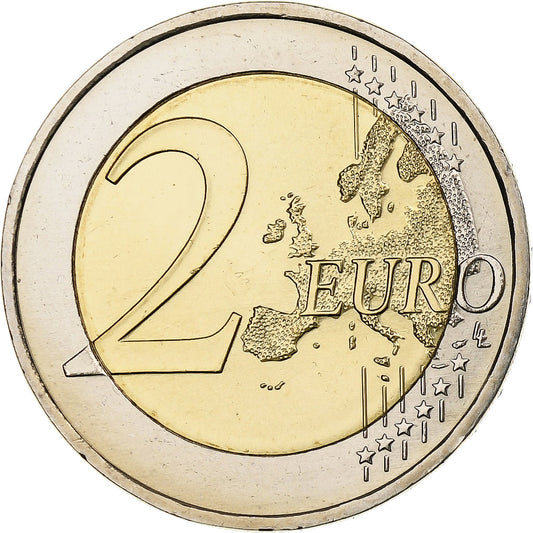 Deutschland,
2 Euro,
30 Jahre des Drapeau de l'UE