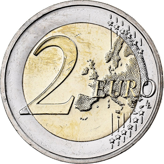 DEUTSCHLAND - BUNDESREPUBLIK,
2 Euro,
Koloriert