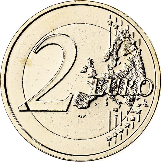Deutschland,
2 Euro,
Fantasieprägung .Dorée