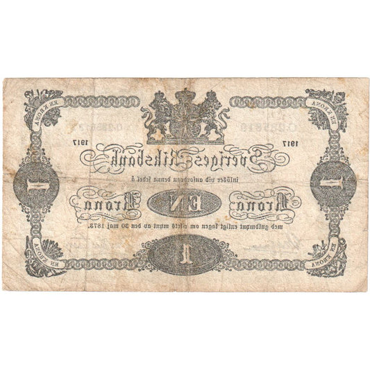 Schweden,
1 Krone,
1917