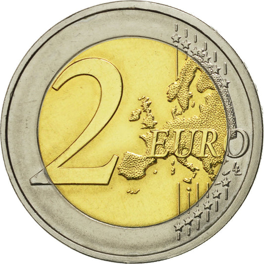 Deutschland,
2 Euro,
Traité de l'Elysée