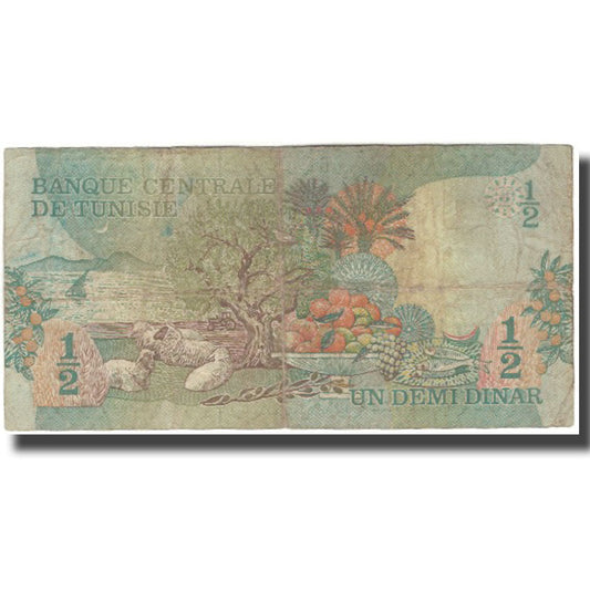 Banknote,
Tunesien,
1 Dinar