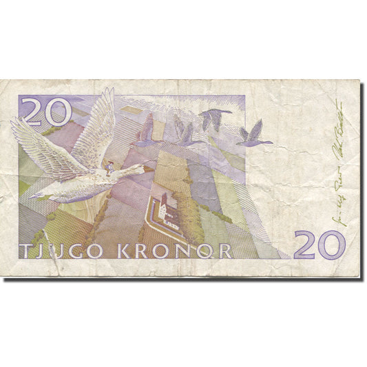 Banknote,
Schweden,
20 Kronen