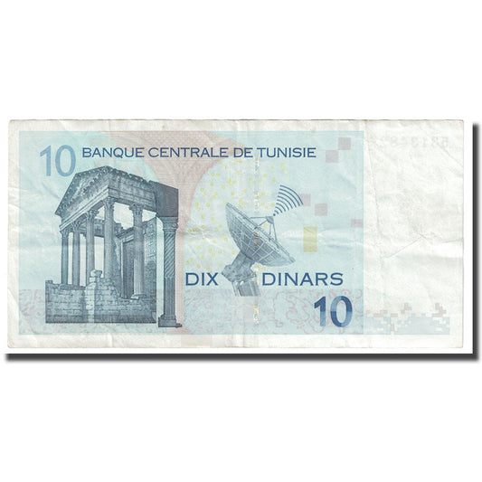 Banknote,
Tunesien,
10 Dinar